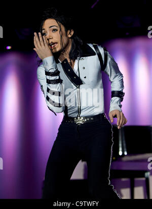 Feb. 20, 2012 - Las Vegas, NV, USA - ICE performs as Michael Jackson at the 21st Annual Reel Awards, which recognize talent and achievement in the field of impersonation. Stock Photo