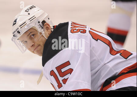 Feb. 21, 2012 - Toronto, Ontario, Canada - New Jersey Devils score on ...