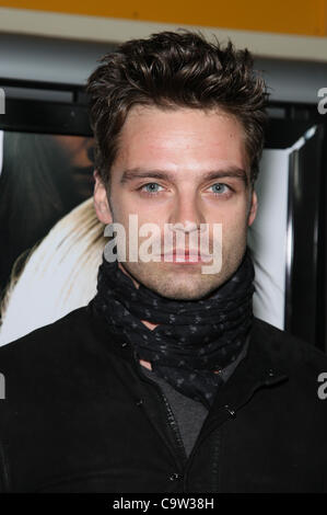 SEBASTIAN STAN GONE. LOS ANGELES PREMIERE HOLLYWOOD LOS ANGELES CALIFORNIA USA 21 February 2012 Stock Photo