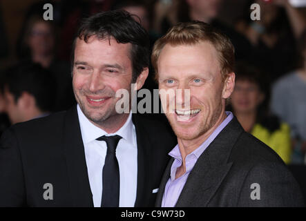 JAMES PUREFOY & KEVIN MCKIDD JOHN CARTER. WORLD PREMIERE DOWNTOWN LOS ANGELES CALIFORNIA USA 22 February 2012 Stock Photo