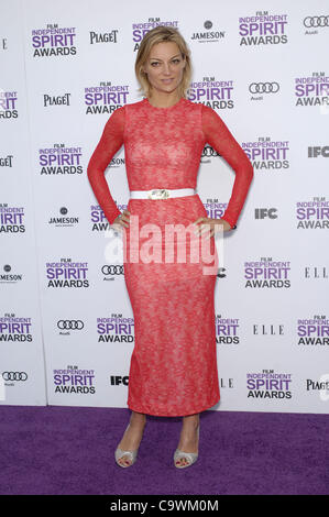 Feb. 25, 2012 - Hollywood, California, U.S. - Lucy Walker during the 2012 FILM INDEPENDENT SPIRIT AWARDS, held on the beach at Santa Monica, California, on February 25, 2012.(Credit Image: Â© Michael Germana/Globe Photos/ZUMAPRESS.com) Stock Photo