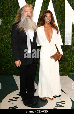 Rick Rubin and Mourielle Herrera - 26 February 2012 - West Hollywood ...