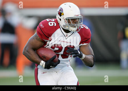 Dec. 26, 2011 - Cincinnati, Ohio, U.S - Arizona Cardinals wide receiver  Larry Fitzgerald (11) in the player tunnel before a NFL game against the  Cincinnati Bengals at Paul Brown Stadium in