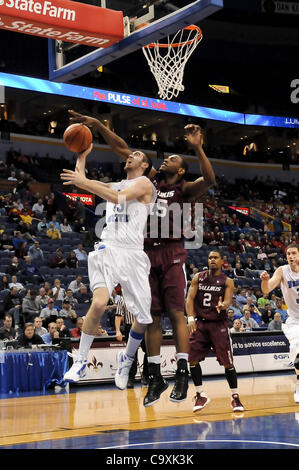 Indiana State guard Jake Odum looks to shoot against New Mexico in the ...