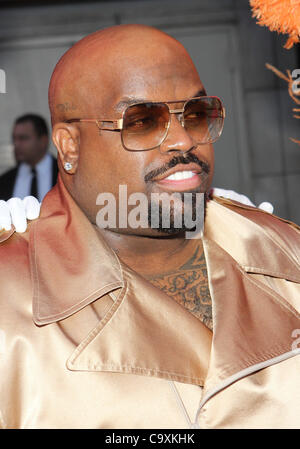 March 1, 2012 - Los Angeles, California, U.S. - Cee Lo Green.Caesars Entertainment Kick-Off ''Escape to Total Rewards''  held at  The Hollywood & Highland Center , Los Angeles,CA. March 1 - 2012.(Credit Image: Â© TLeopold/Globe Photos/ZUMAPRESS.com) Stock Photo