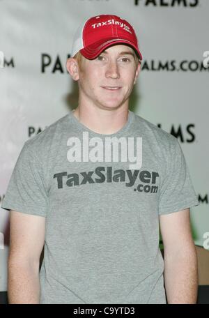 Cole Whitt in attendance for JR Motorsports Presents NASCAR Autograph Signing, Palms Casino Resort Hotel, Las Vegas, NV March 9, 2012. Photo By: James Atoa/Everett Collection Stock Photo