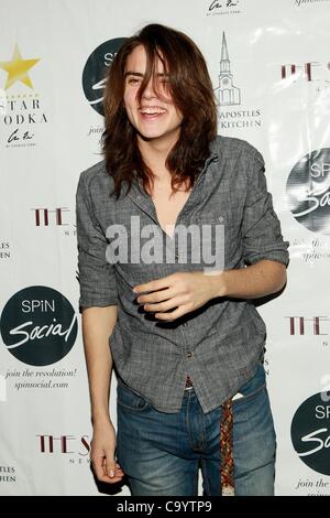 DJ Smiles at arrivals for Grand Opening of The Scarlet Lounge, 37 West 17th Street, New York, NY March 9, 2012. Photo By: Steve Mack/Everett Collection Stock Photo