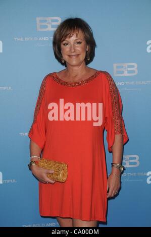 Hillary B. Smith at arrivals for THE BOLD AND THE BEAUTIFUL 25th Silver Anniversary Party, 448 S. Hill Street, Los Angeles, CA March 10, 2012. Photo By: Dee Cercone/Everett Collection Stock Photo