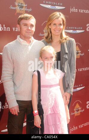 Ricky Schroder, Family at arrivals for The John Varvatos 9th Annual Stuart House Benefit, West Hollywood, Los Angeles, CA March 11, 2012. Photo By: Dee Cercone/Everett Collection/Alamy Live News Stock Photo