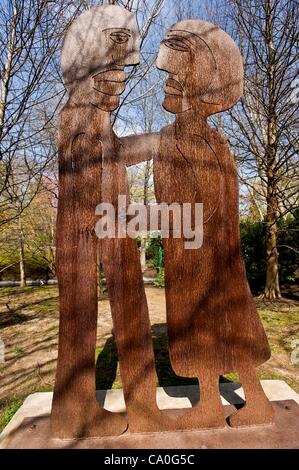 March 13, 2012 - Hamilton, New Jersey, USA - 'The Bathers,' a 1991 cast ...