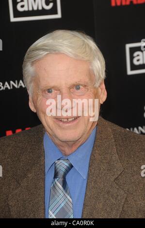 Robert Morse at arrivals for MAD MEN Season 5 Premiere, Cinerama Dome at The Arclight Hollywood, Los Angeles, CA March 14, 2012. Photo By: Dee Cercone/Everett Collection Stock Photo