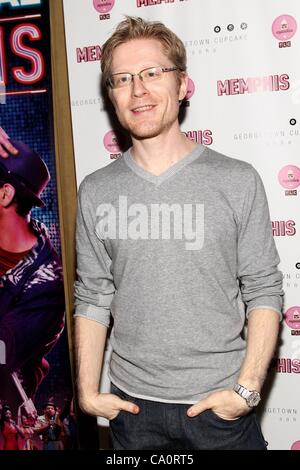 Anthony Rapp at arrivals for MEMPHIS Celebrates 1000th Performance On Broadway, 48 Lounge, New York, NY March 14, 2012. Photo By: Steve Mack/Everett Collection Stock Photo