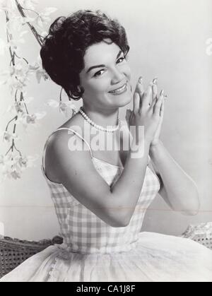 CONNIE FRANCIS 1960.Supplied by Photos inc.(Credit Image: Â© Supplied ...