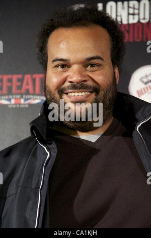 March 20, 2012 - Madrid, Spain - Carlos Jean attends a photocall during Beefeater London Sessios Festival at tipical spanish t'ablao' El Corral de la Pacheca in Madrid (Credit Image: © Jack Abuin/ZUMAPRESS.com) Stock Photo