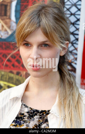March 27, 2012 - Athens, Greece - French actress CLEMENCE POESY is in Athens partipating in the panel of judges at the 13th French Film Festival. (Credit Image: © Aristidis Vafeiadakis/ZUMAPRESS.com) Stock Photo