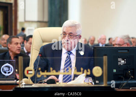 Dec. 4, 2007 - Baghdad, Baghdad, Iraq - Palestinian President Mahmoud ...