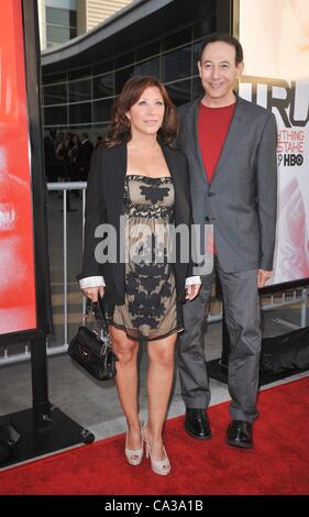 Cheri Oteri, Paul Reubens at arrivals for TRUE BLOOD Season 5 Premiere, Cinerama Dome at The Arclight Hollywood, Los Angeles, CA May 30, 2012. Photo By: Elizabeth Goodenough/Everett Collection Stock Photo