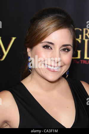 KARYME LOZANO FOR GREATER GLORY. LOS ANGELES PREMIERE BEVERLY HILLS LOS ANGELES CALIFORNIA USA 31 May 2012 Stock Photo