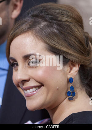 May 31, 2012 - Los Angeles, California, USA - Karyme Lozano at the red carpet of the Los Angeles premiere of the film ''For Greater Glory'' held at the AMPAS Theater in Beverly Hills, California. Thursday, 31 May 2012. (Credit Image: © Javier Rojas/Prensa Internacional/ZUMAPRESS.com) Stock Photo