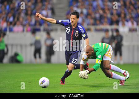 Maya Yoshida (JPN), JUNE 3, 2012 - Football / Soccer : 2014 FIFA World Cup Brazil Asian Qualifiers Final Round, Group B . match between Japan 3-0 Oman  at Saitama Stadium, Saitama 2002, Japan.  (Photo by Atsushi Tomura/AFLO SPORT) [1035] Stock Photo