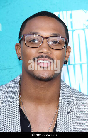 June 3, 2012 - Los Angeles, California, U.S. - Romeo    attends  The MTV Movie Awards 2012  on the 3rd June 2012 at Gibson Amphitheatre,Universal City,USA.(Credit Image: Â© TLeopold/Globe Photos/ZUMAPRESS.com) Stock Photo