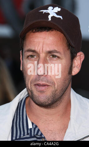 ADAM SANDLER THAT'S MY BOY. WORLD PREMIERE LOS ANGELES CALIFORNIA USA 04 June 2012 Stock Photo