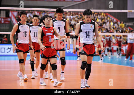 Japan Men's Volleyball Team Group (JPN), JUNE 1, 2012 - Volleyball ...