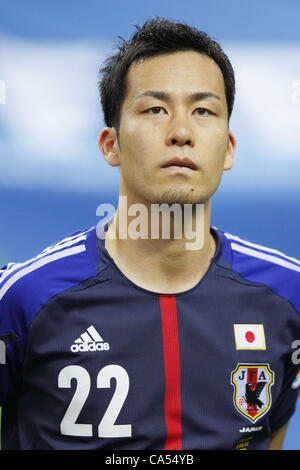 Maya Yoshida (JPN), June 8, 2012 - Football / Soccer : FIFA World Cup Brazil 2014 Asian Qualifier Final Round, Group B match between Japan 6-0 Jordan at Saitama Stadium 2002, Saitama, Japan. (Photo by Yusuke Nakanishi/AFLO SPORT) [1090] Stock Photo