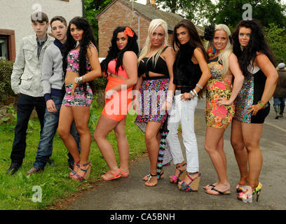 Appleby Horse Fair 2012. Thousands of people from the Gypsy and Stock ...