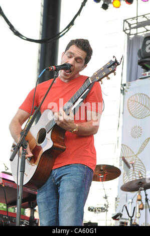 June 11, 2012 - Raleigh, North Carolina, U.S. - Singer ANDY GRAMMAR performing live at the Raleigh Amphitheater. (Credit Image: © Tina Fultz/ZUMAPRESS.com) Stock Photo