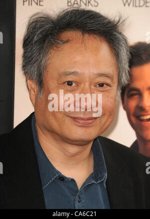 June 15, 2012 - Los Angeles, California, U.S. - Director Ang Lee Attending The Los Angeles Film Festival Premiere of 'Beasts Of The Southern Wild' held at the Regal Cinemas.(Credit Image: © D. Long/Globe Photos/ZUMAPRESS.com) Stock Photo