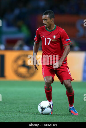 NANI PORTUGAL& MANCHESTER UNITED FC METALIST STADIUM KHARKIV UKRAINE UKRAINE 17 June 2012 Stock Photo