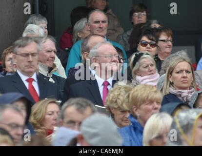 Martin McGuinness, Deputy First Minister of Northern Ireland, in the congregation for Mass at  The Closing ceremony, Statio Orbis, of the 50th Eucharistic Congress, Croke Park, Dublin  17/06/2012 CREDIT: LiamMcArdle.com Stock Photo