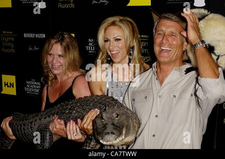 Debbie Gibson, Jack Hannah at arrivals for Daytime Entertainment Creative Arts Emmy Awards, Beverly Hilton Hotel, Los Angeles, CA June 23, 2012. Photo By: Michael Germana/Everett Collection/Alamy Live News Stock Photo