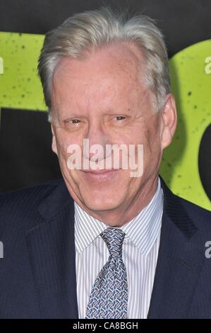 Jun 25, 2012 - Los Angeles, California, USA - Actor JAMES WOODS  at the  Savages World Premiere  held at the Mann Village Theater, Westwood, Los Angeles. (Credit Image: © Jeff Frank/ZUMAPRESS.com) Stock Photo