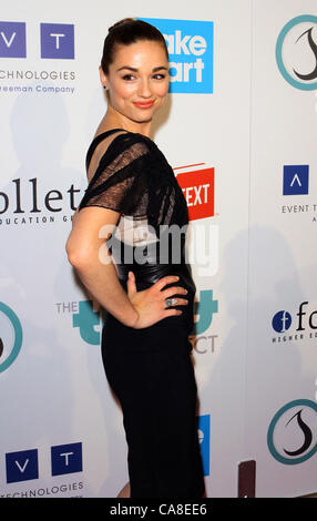 June 26, 2012 - Los Angeles, California, U.S. - Crystal Reed  attends  The Thirst Project Annual Gala  on the 26th June 2012, The Beverly Hilton Hotel,Beverly Hills,CA.USA.(Credit Image: Â© TLeopold/Globe Photos/ZUMAPRESS.com) Stock Photo