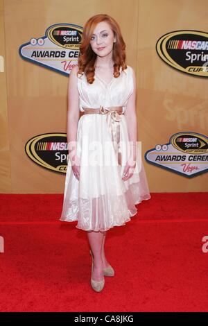 Ella Mae Bowen in attendance for NASCAR Sprint Cup Series Awards Ceremony, Wynn Las Vegas, Las Vegas, NV December 2, 2011. Photo By: James Atoa/Everett Collection Stock Photo