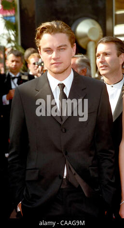 May 17, 2003; CANNES , FRENCH RIVIERA, FRANCE; LEONARDO DICAPRIO at the Gangs of New York Premiere Mandatory Credit: Photo by Frederic Injimbert/ZUMA Press. (©) Copyright 2003 by Frederic Injimbert Stock Photo