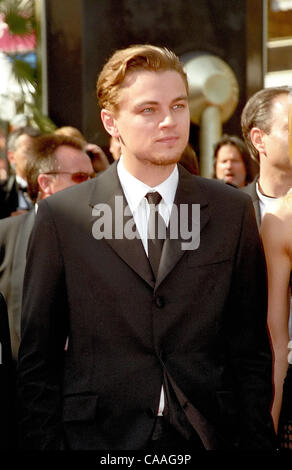 May 17, 2003; CANNES , FRENCH RIVIERA, FRANCE; LEONARDO DICAPRIO at the Gangs of New York Premiere Mandatory Credit: Photo by Frederic Injimbert/ZUMA Press. (©) Copyright 2003 by Frederic Injimbert Stock Photo
