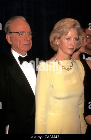 Oct 17, 2003; New York, NY, USA; File photo. Date unknown. NewsCorp media mogul RUPERT MURDOCH & wife @ Rupert Murdoch receives Annual Award from UJA-Federation. Stock Photo