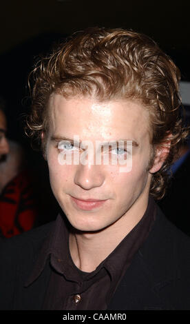 Oct 28, 2003; New York, NY, USA; Actor HAYDEN CRISTENSEN at the Special Screening of 'Shattered Glass' which took place at the Chelsea Clearview Cinema. Stock Photo