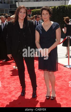 Aug. 21, 2010 - Hollywood, California, U.S. - Wendy Melvoin and Lisa Coleman during the 2010 Primetime Creative Arts Emmy Awards, held at the Nokia Theatre, on August 21, 2010, in Los Angeles.. 2010.K66163MGE(Credit Image: Â© Michael Germana/Globe Photos/ZUMApress.com) Stock Photo