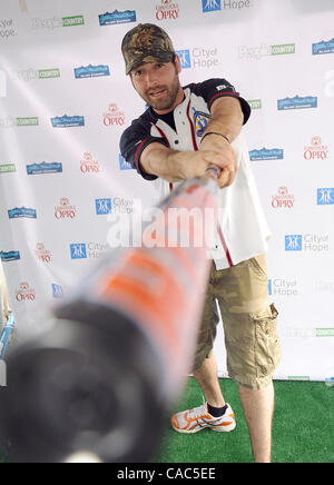 Jun 7, 2010 - Nashville, Tennessee; USA - Singer JOSH THOMPSON takes part in the 20th Annual City of Hope Celebrity Softball Challenge that took place at Greer Stadium located in Nashville.  Copyright 2010 Jason Moore. Stock Photo