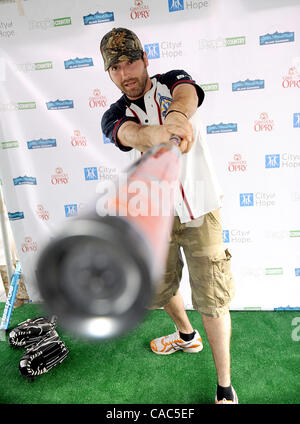 Jun 7, 2010 - Nashville, Tennessee; USA - Singer JOSH THOMPSON takes part in the 20th Annual City of Hope Celebrity Softball Challenge that took place at Greer Stadium located in Nashville.  Copyright 2010 Jason Moore. Stock Photo