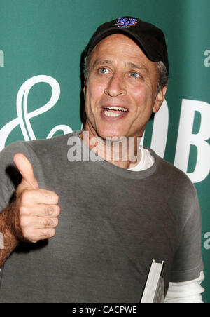 Sept. 27, 2010 - New York, New York, U.S. - Comedian and host of 'The Daily Show' JON STEWART promotes his new book 'Earth (The Book) A Visitor's Guide to the Human Race' held at Barnes and Noble Union Square. (Credit Image: © Nancy Kaszerman/ZUMApress.com) Stock Photo