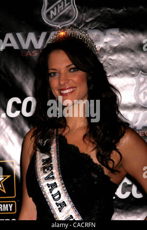 June 23, 2010 - Hollywood, California, U.S. - Julianna Erdesz miss nevada,usa.2010 NHL Awards.At The Pearl at  Palms Hotel In Las Vegas .Nevada  06-23-2010. 2010.K65236EG.(Credit Image: Â© Ed Geller/Globe Photos/ZUMApress.com) Stock Photo