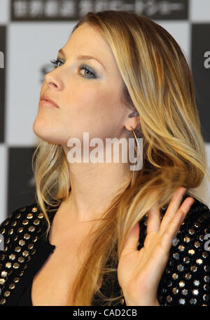 Sep 3, 2010 - Tokyo, Japan - Actress ALI  LARTER attends the press conference promoting their movie 'Resident Evil: Afterlife 3D' in Tokyo, Japan. The movie will open on September 10 worldwide. (Credit Image: © Junko Kimura/Jana/ZUMApress.com) Stock Photo