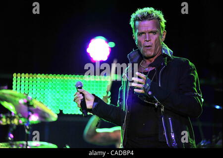 Billy Idol performed a live concert at the Chumash Casino Resort in Santa Ynez, CA. on August 19, 2010.(Credit Image: © John Pyle/Cal Sport Media/ZUMApress.com) Stock Photo