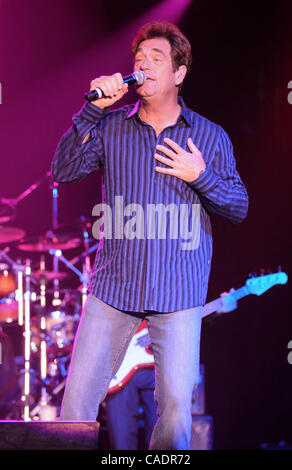 Huey Lewis & The News performed a live concert at the  Chumash Casino Resort in Santa Ynez,CA. on August 5, 2010.(Credit Image: © John Pyle/Cal Sport Media/ZUMApress.com) Stock Photo