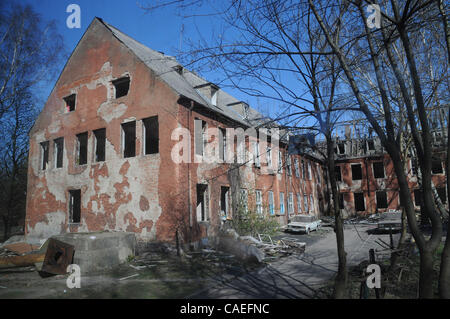 Sep. 30, 2007 - Sovetsk, Russia - Pionersky town of Kaliningrad gerion of Russia.(former ;nigsberg city of German eastern province Prussia). Ruins of former residence of Kanzler Otto von Bismarck . (Credit Image: © PhotoXpress/ZUMAPRESS.com) Stock Photo